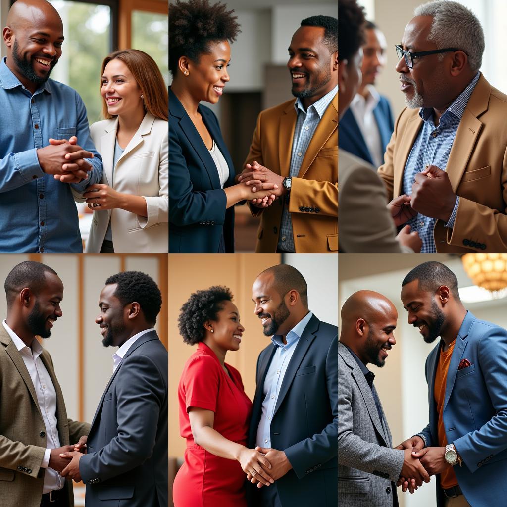 Variations in African American Handshakes