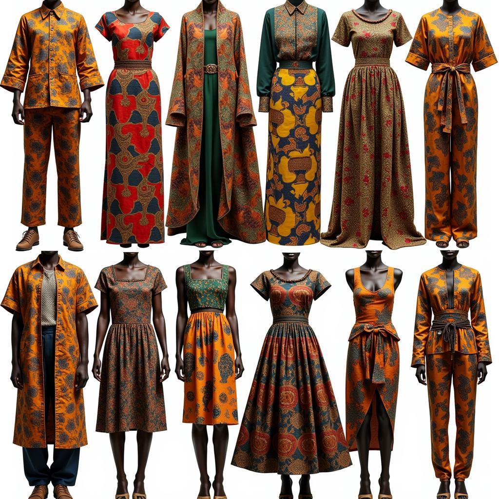 Different Styles of African Clothing