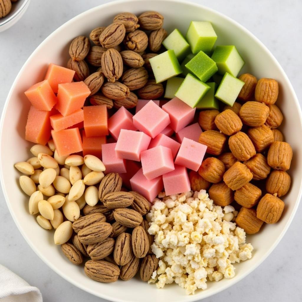 A Variety of Healthy Treats for African Grey Parrots