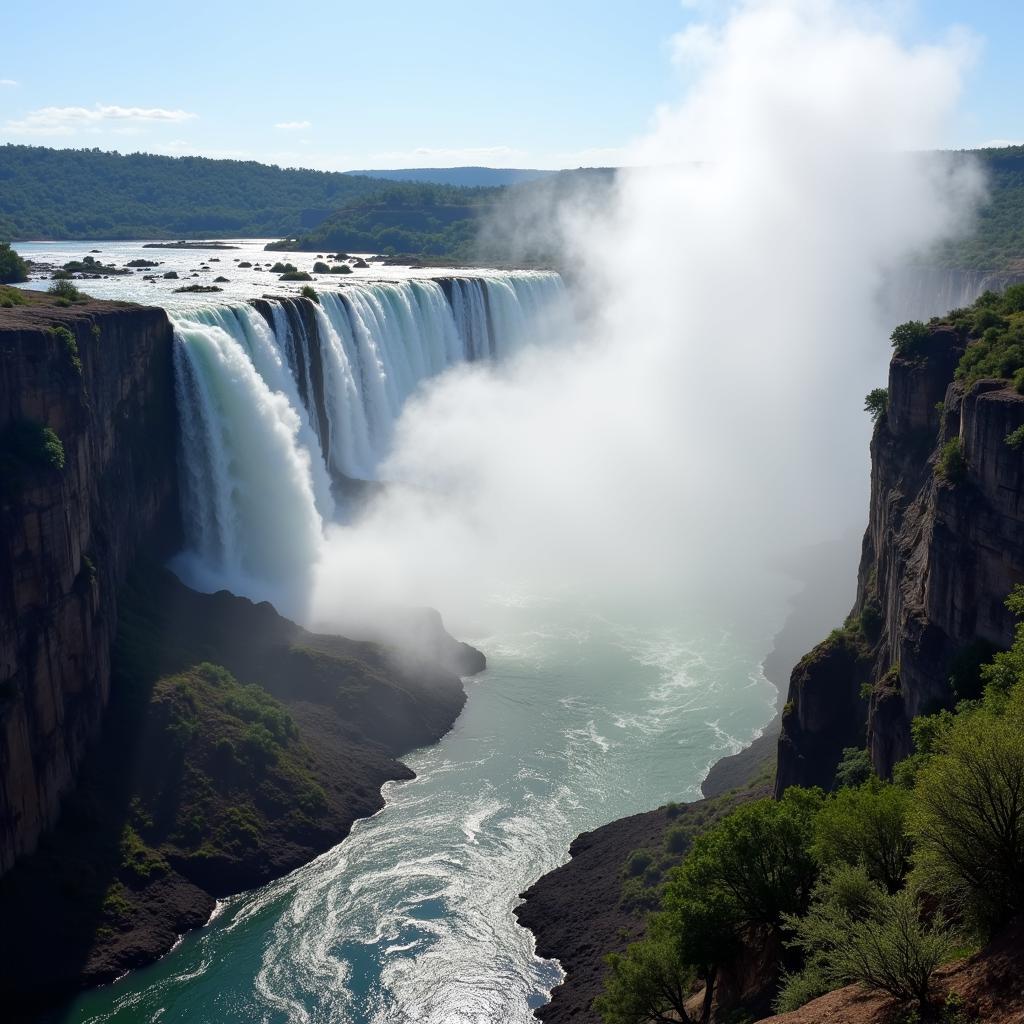 Victoria Falls Zambezi River