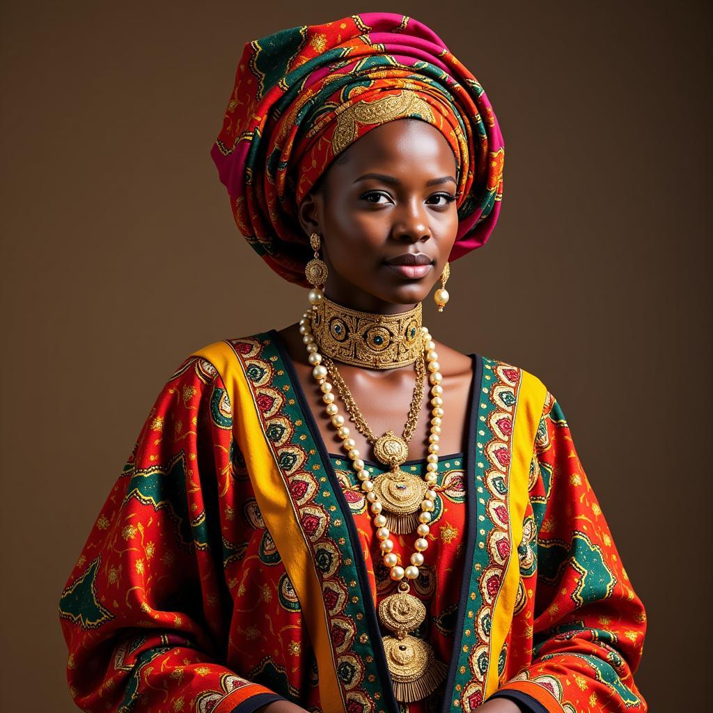 West African Ceremonial Costume