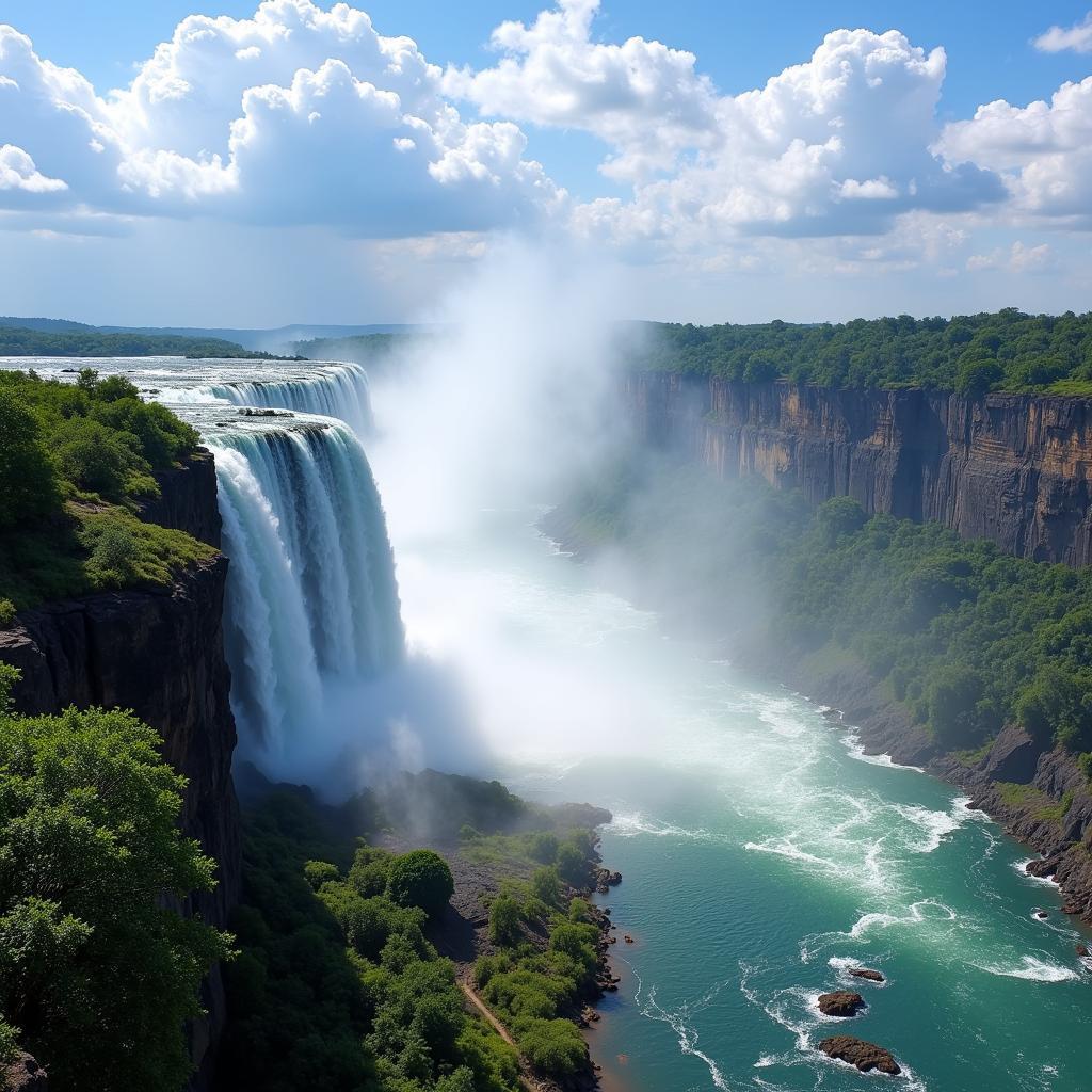 Zambezi River and Victoria Falls: A Majestic Wonder