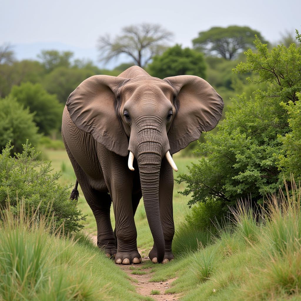 Zambia Wildlife Safari Elephant