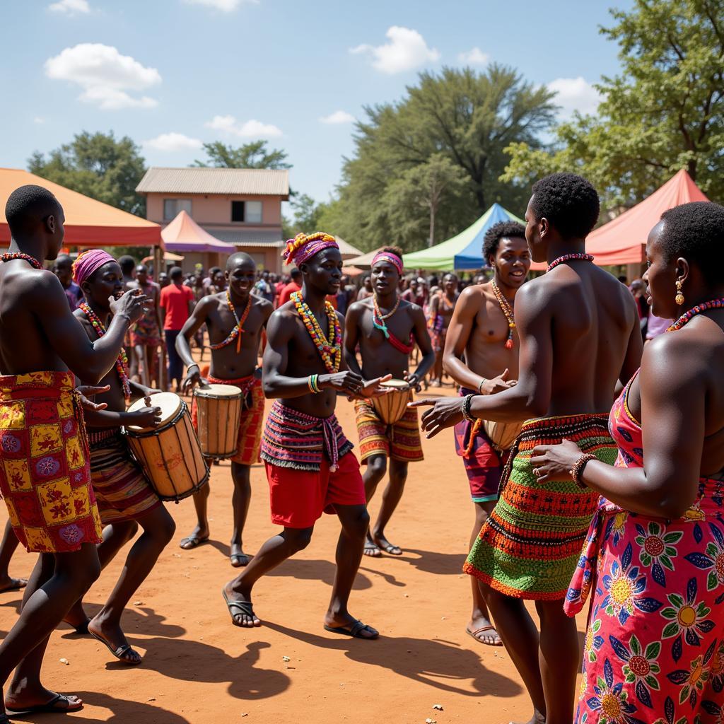 Zambian Traditional Ceremony Dance