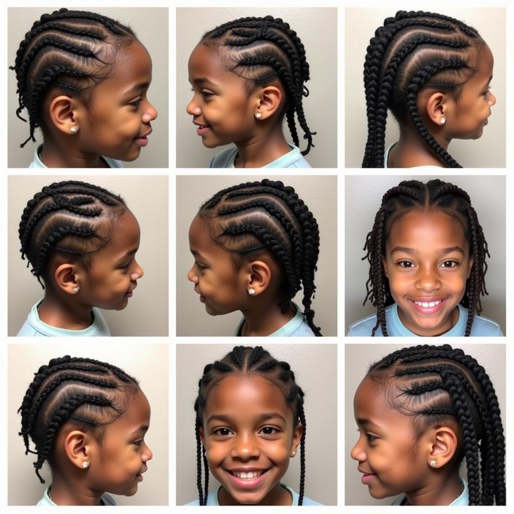 African American Boy Braids and Twists Hairstyles in 2013