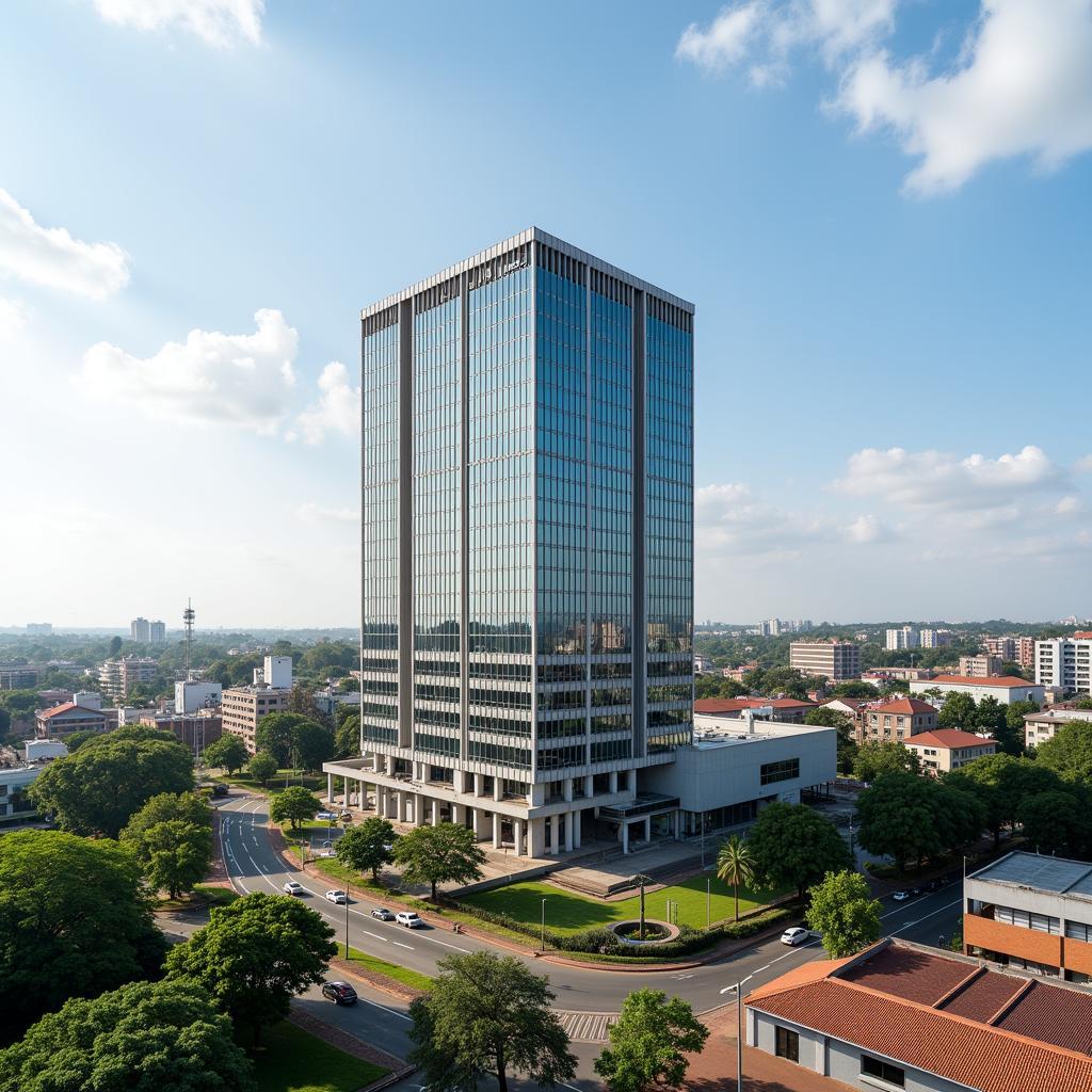 African Development Bank Office Exterior in Nairobi