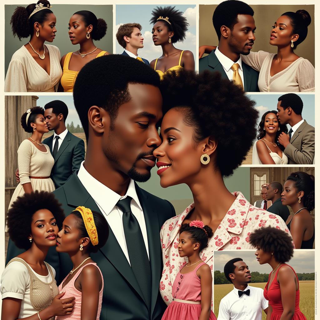 African American Couple in Art and Media