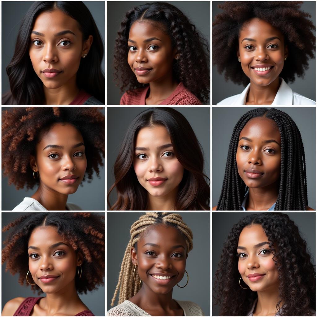 African American Diversity Portraits