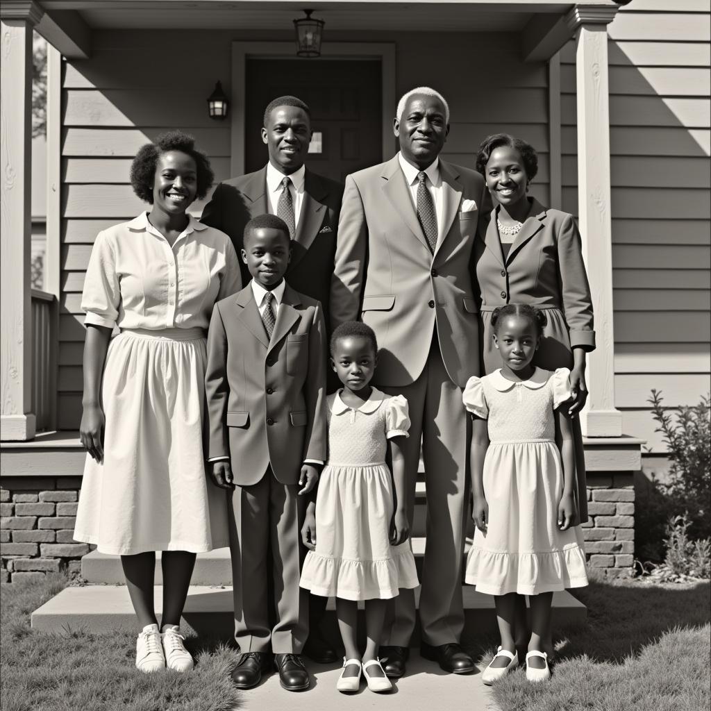 African American Family in the 1880s