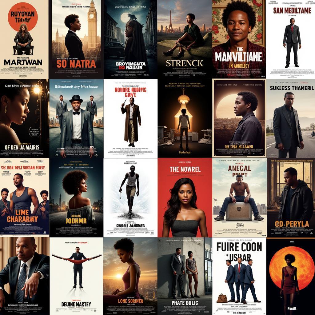 African American Film Posters from 2014