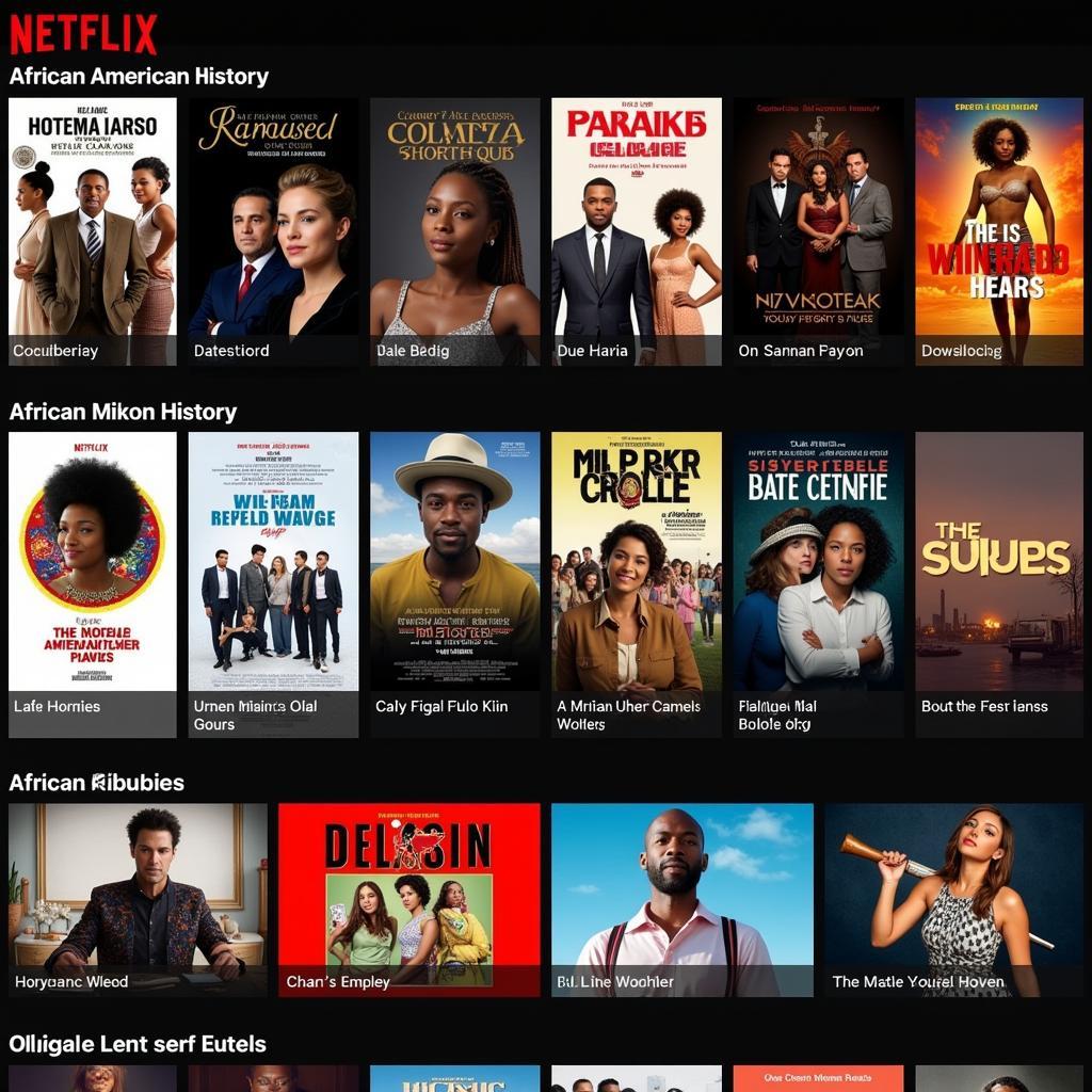 African American History Movies Genres on Netflix