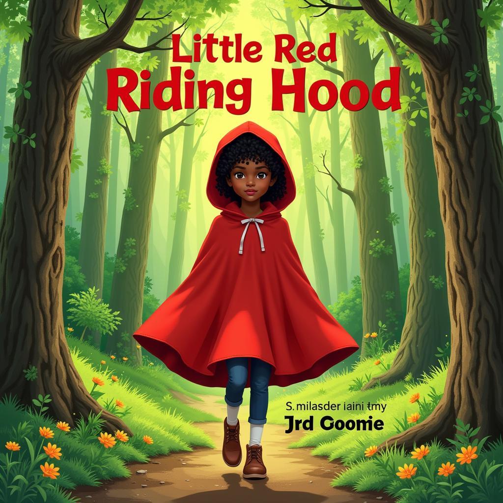 African American Little Red Riding Hood Book Cover