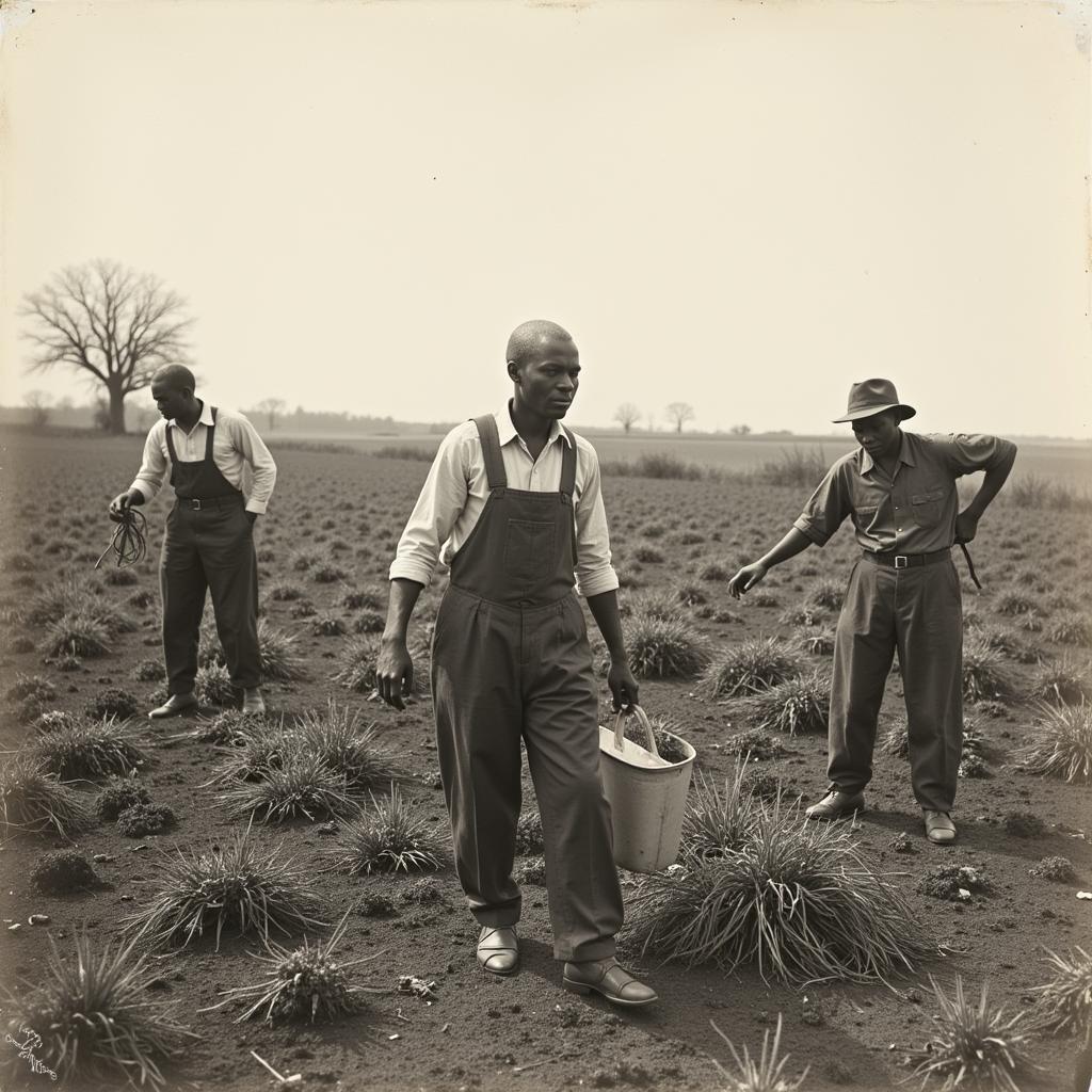 African American Sharecroppers in the Early 1900s