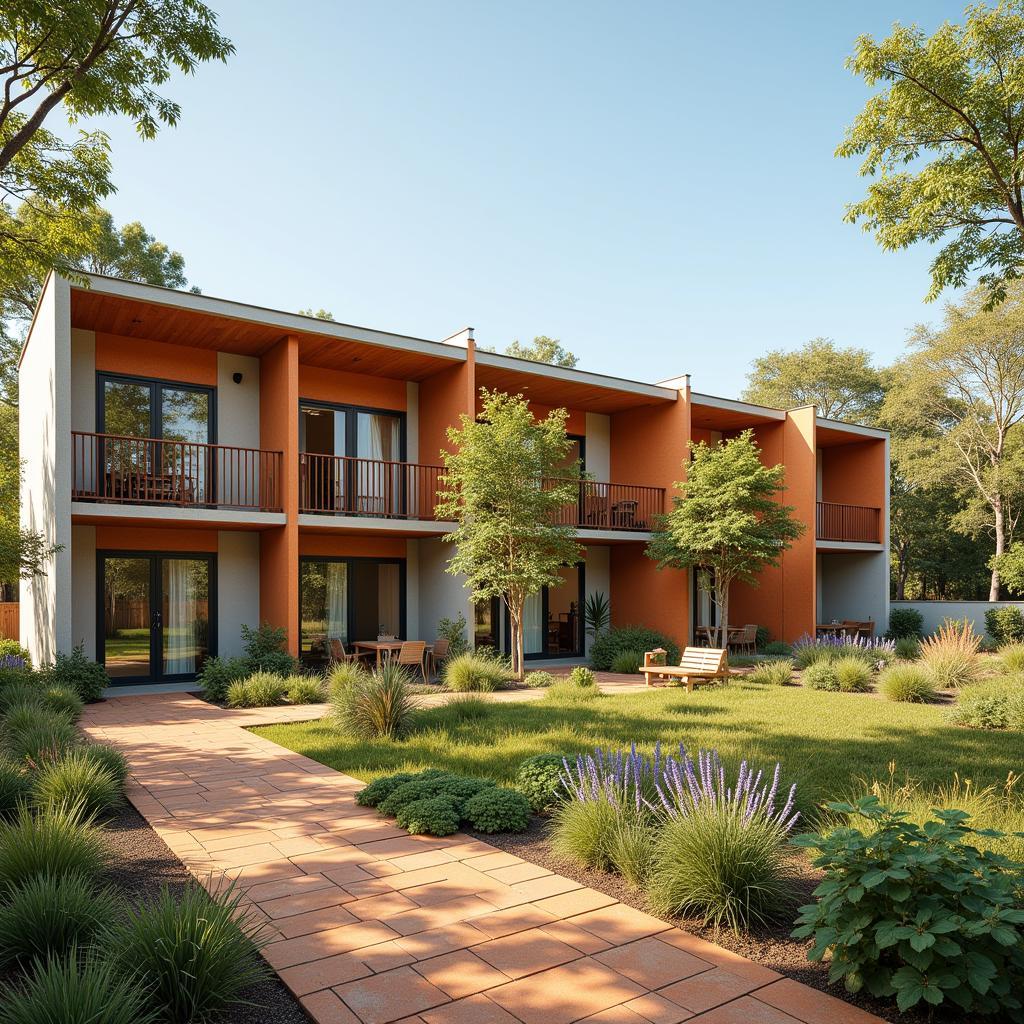 Sustainable housing projects promoting community development in Africa.