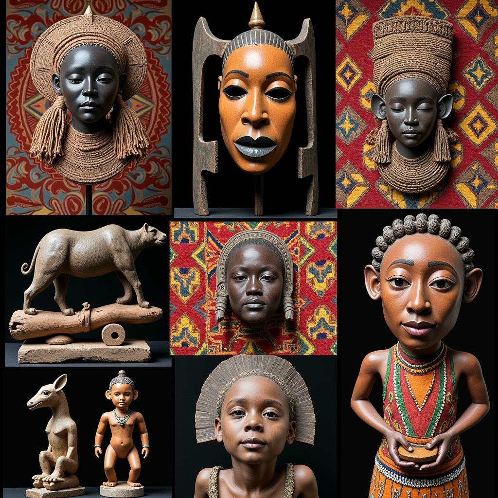 African Art and Crafts: Masks, Sculptures, and Textiles