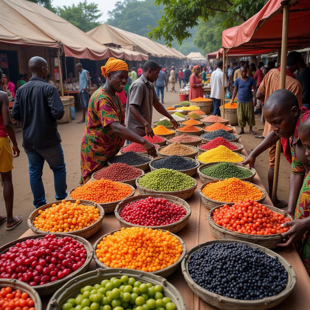 African Berry Market in India