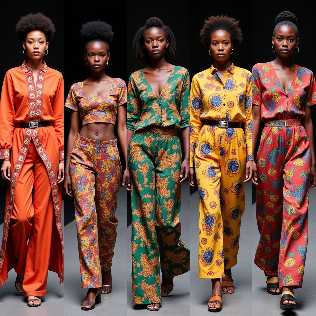 African Black Beauty in Fashion