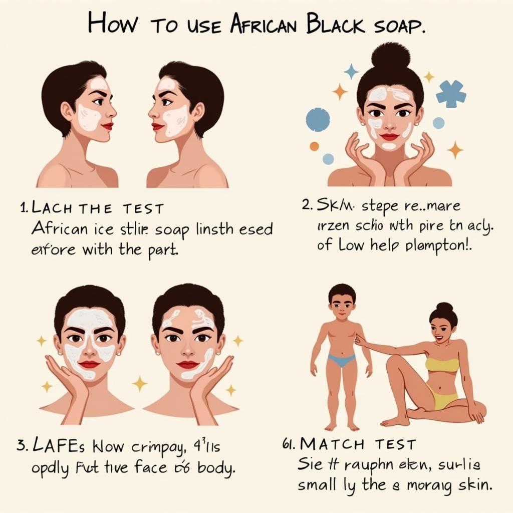 African Black Soap for Different Skin Types and Usage Instructions