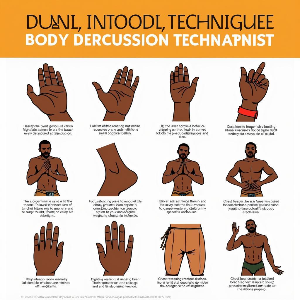 Diverse Techniques in African Body Percussion