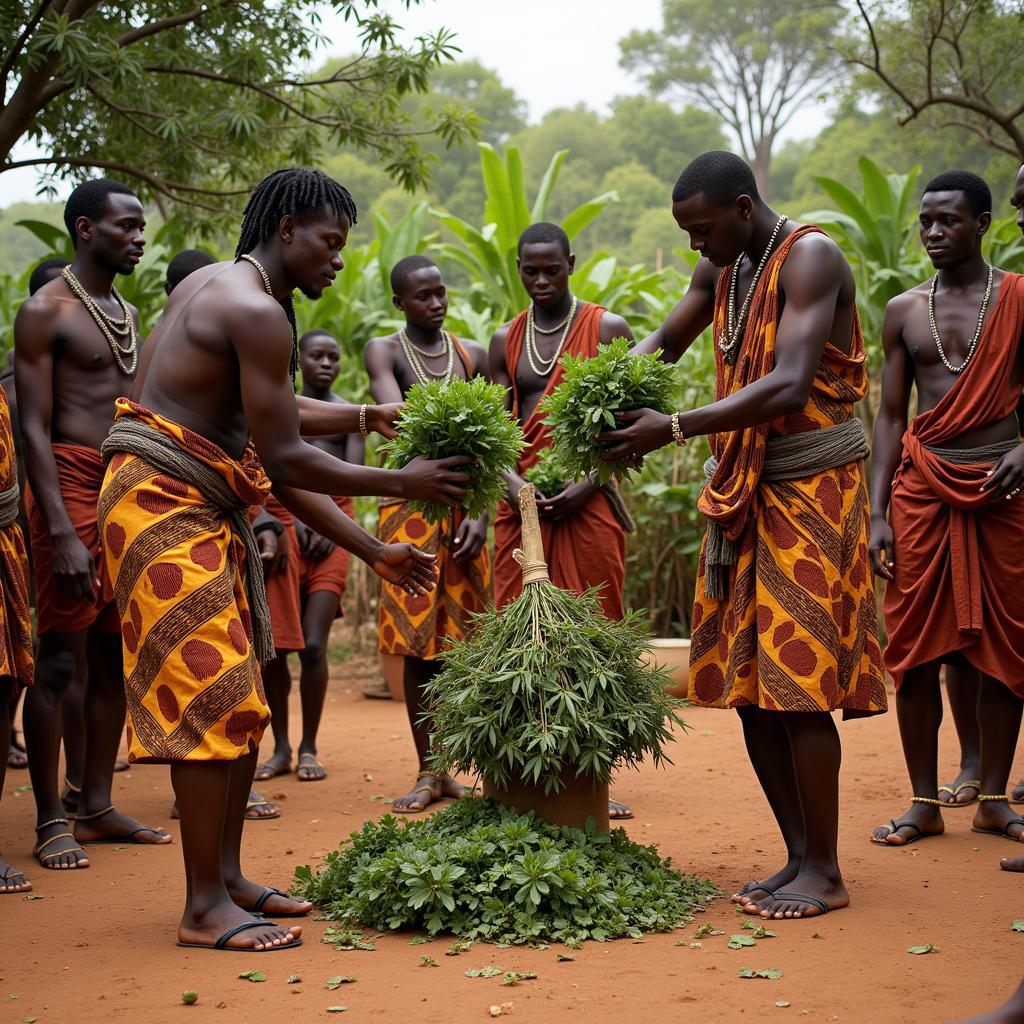 African Bonebract in Cultural Rituals