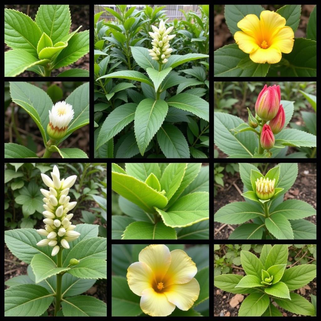 Variety of African Bonebract Species