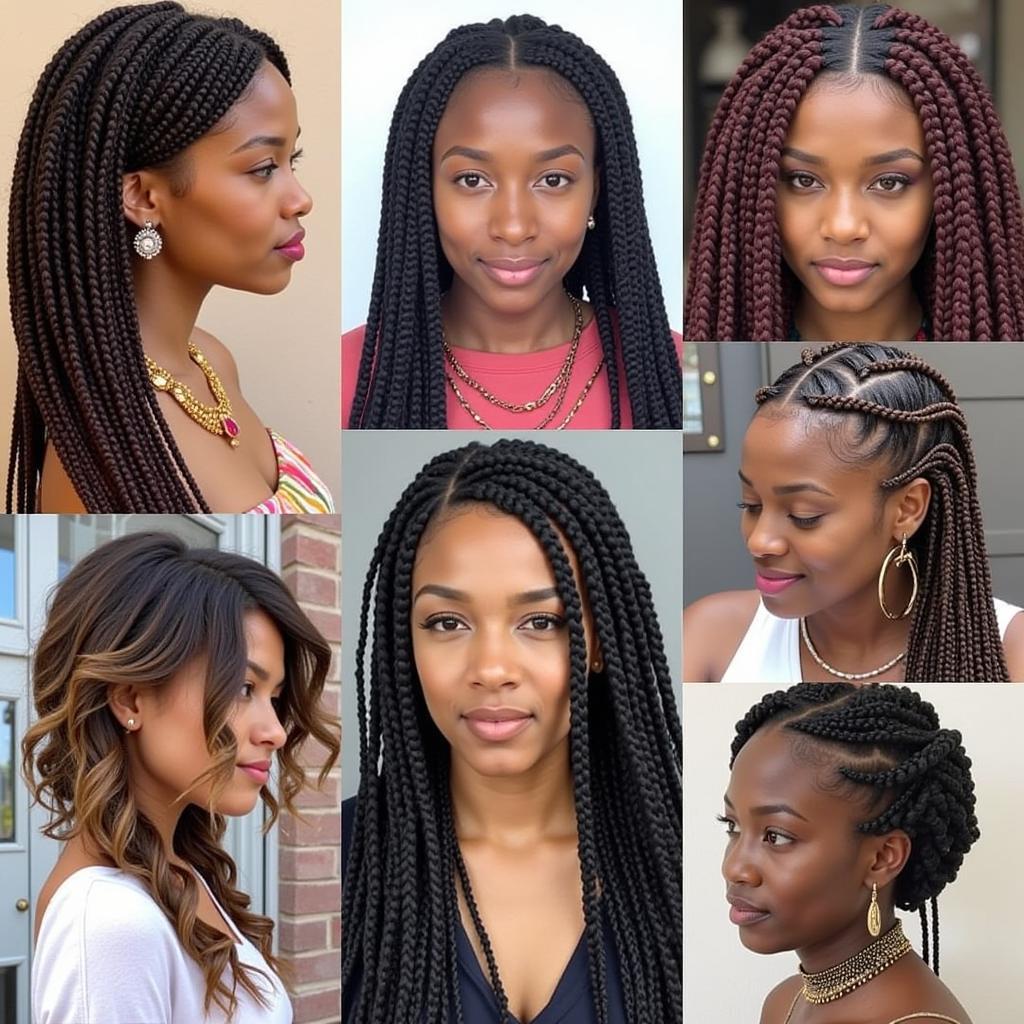 Various African Braiding Styles Available at Salons Near Me