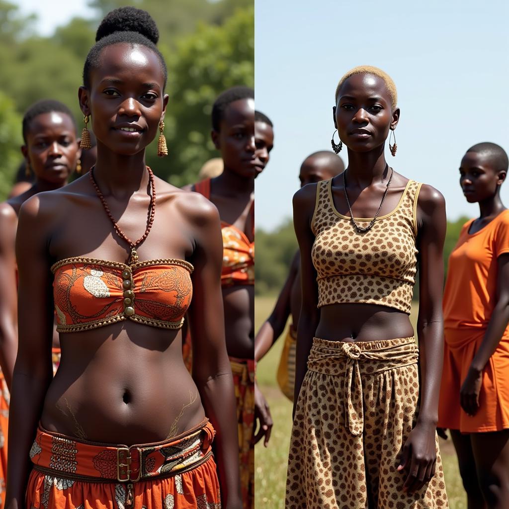 Modern Influences on African Breast Culture