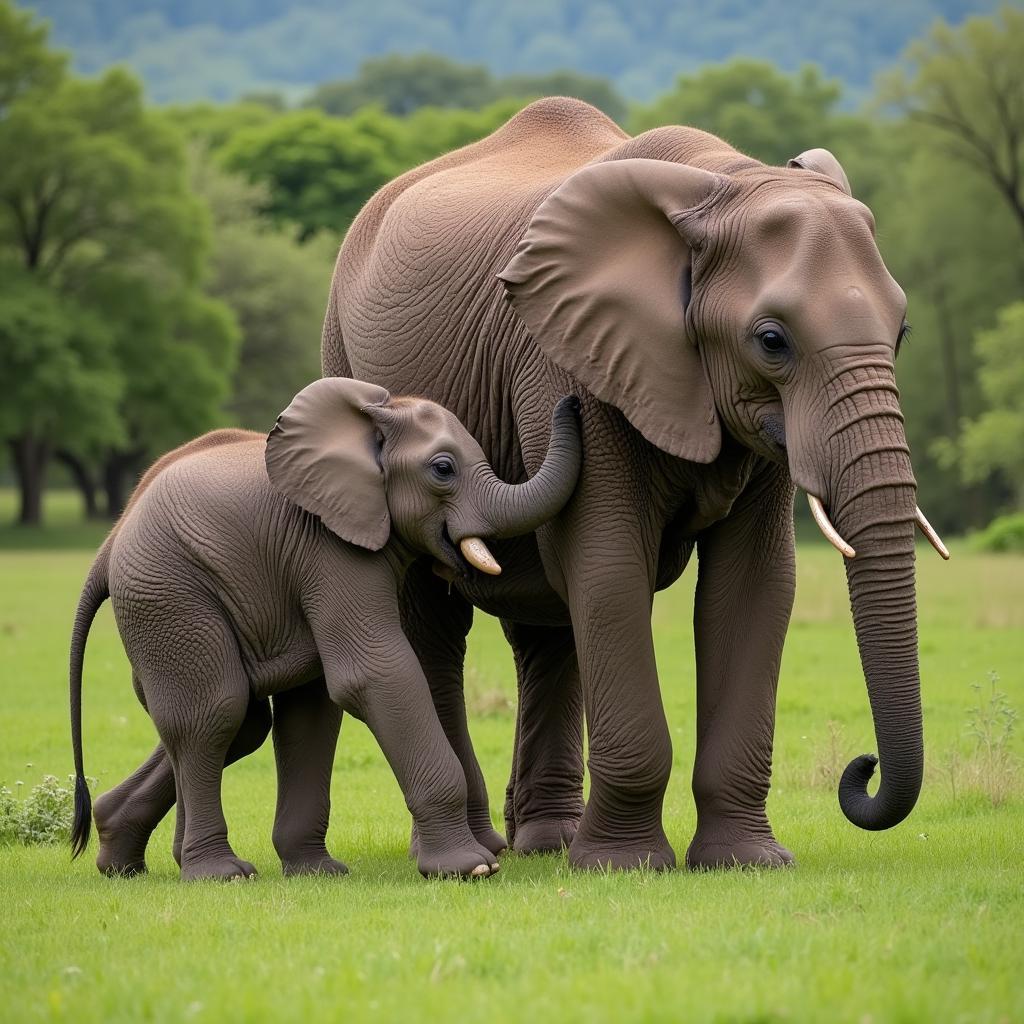 The Future of the African Bush Elephant: Conservation and Hope