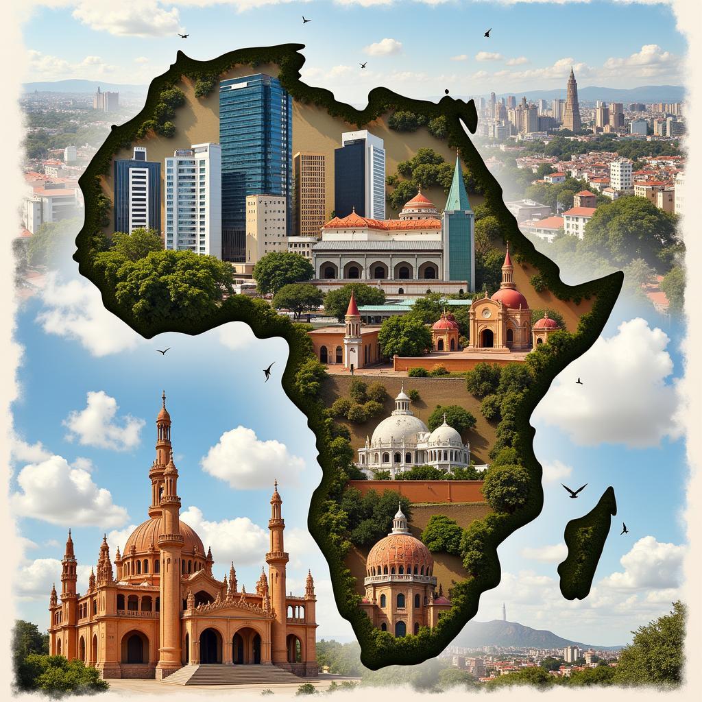 Diverse Landscapes of African Capitals