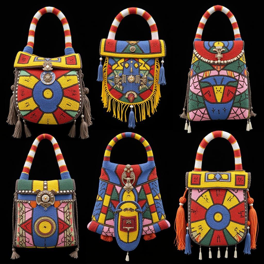 African Ceremonial Bags