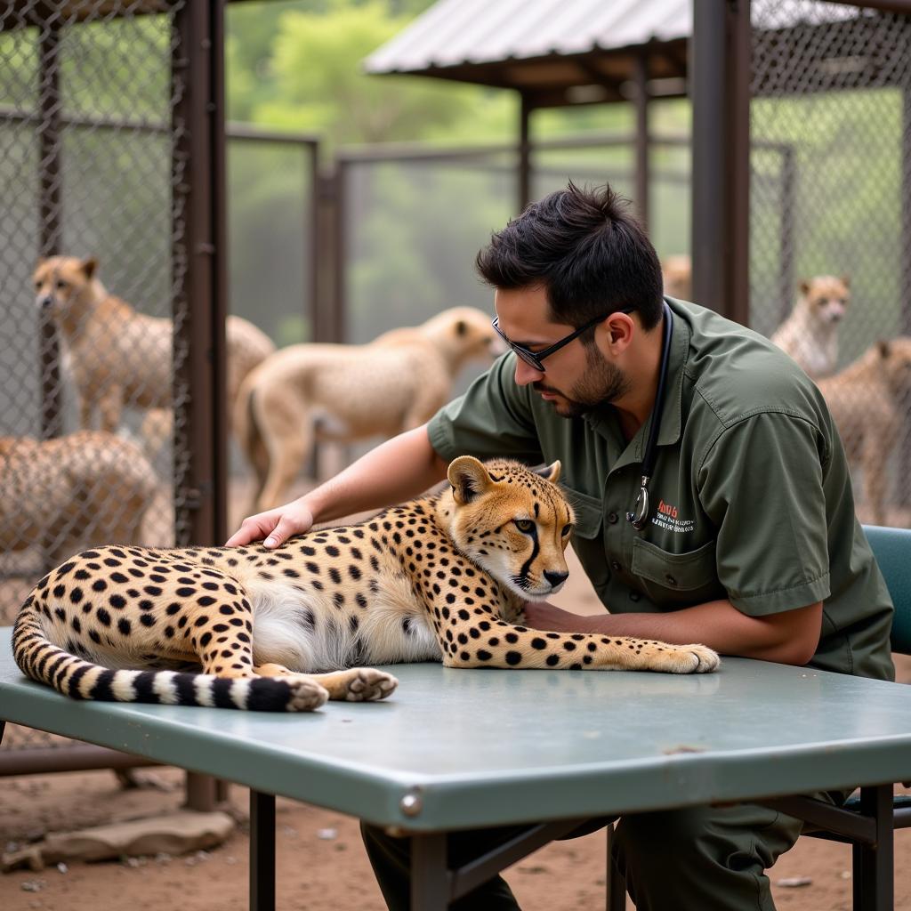 Cheetah Selection Process for India Translocation