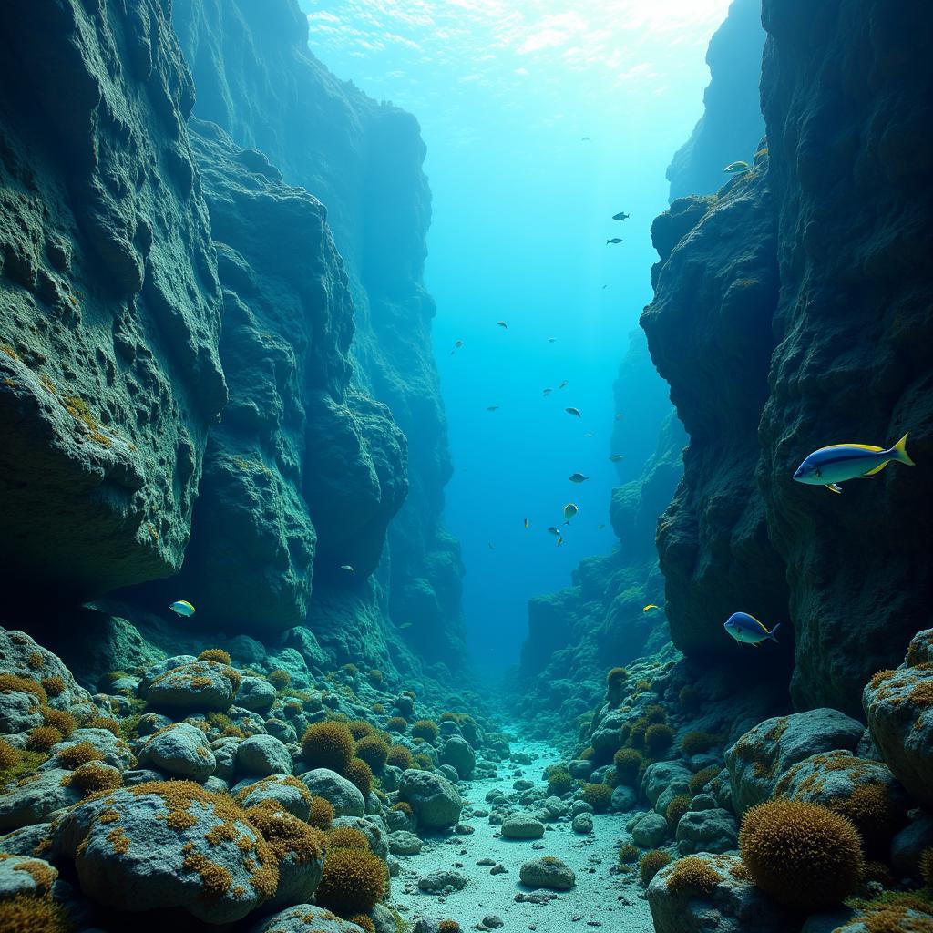 African Cichlid Lake Tanganyika Habitat