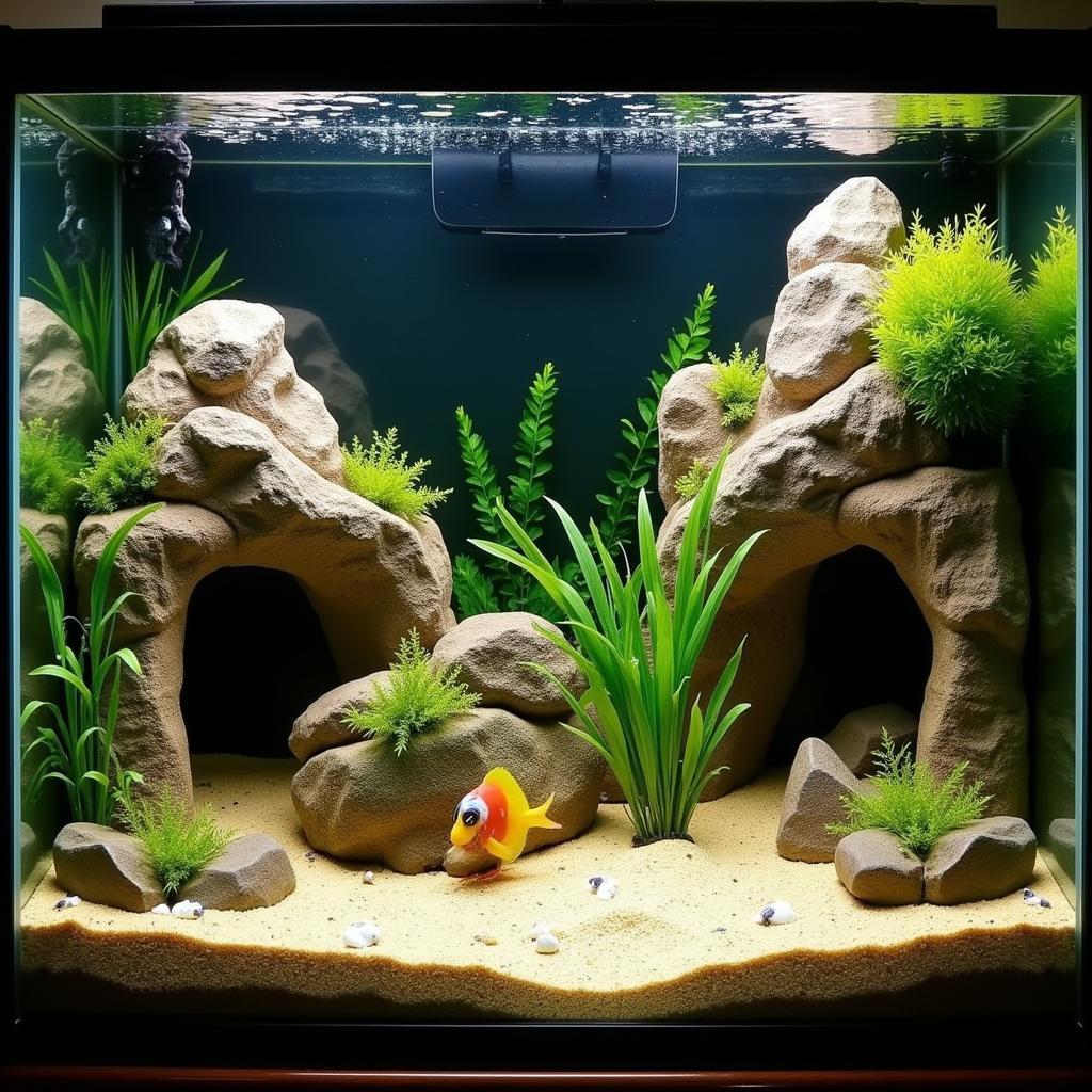 Creating a Natural Habitat for African Cichlids