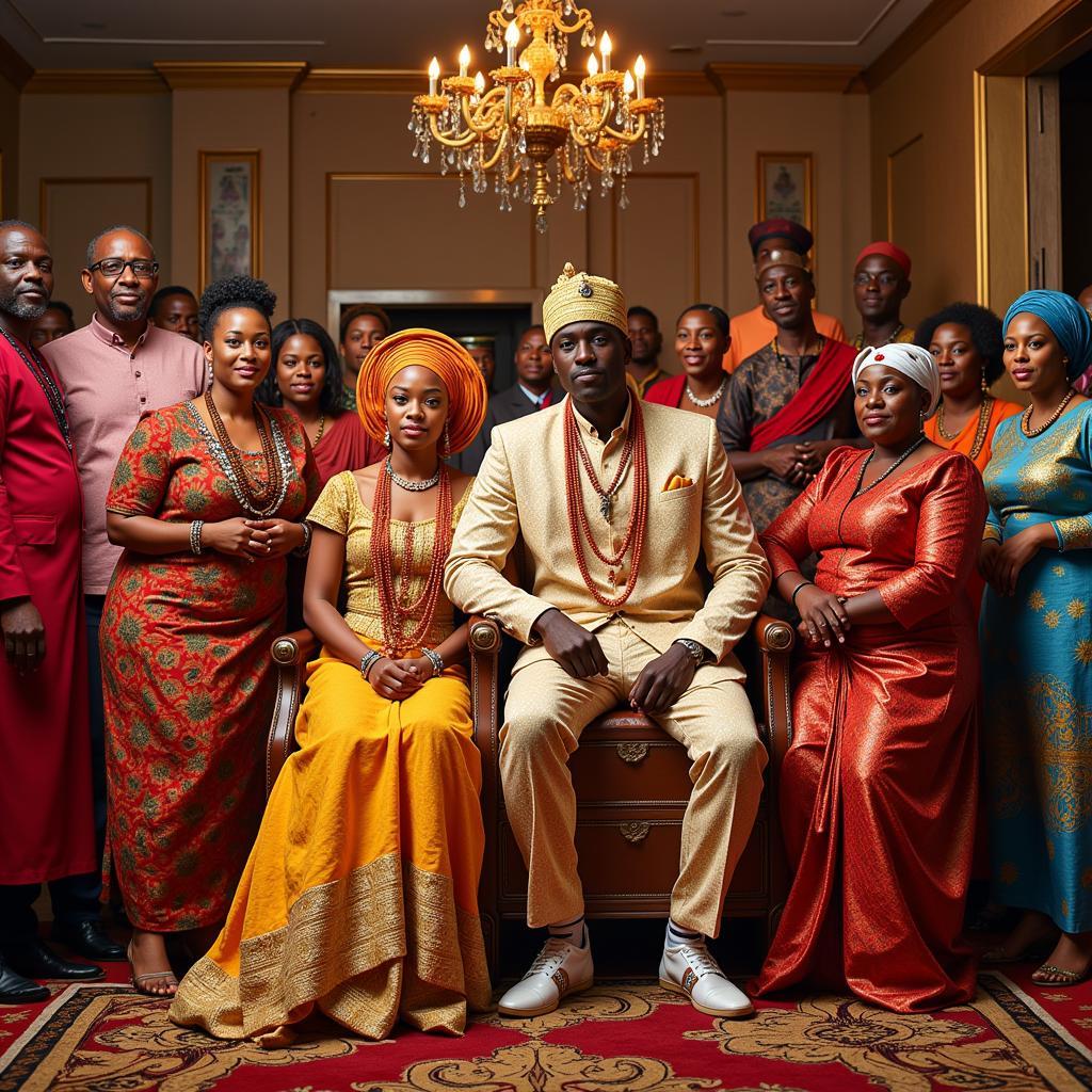 A Grand African Royal Wedding Ceremony