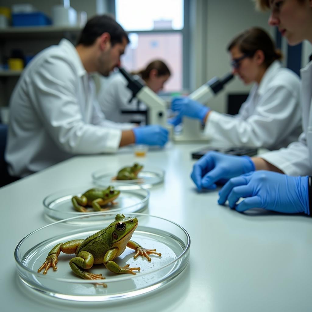 African Clawed Frog in Scientific Research for IELTS