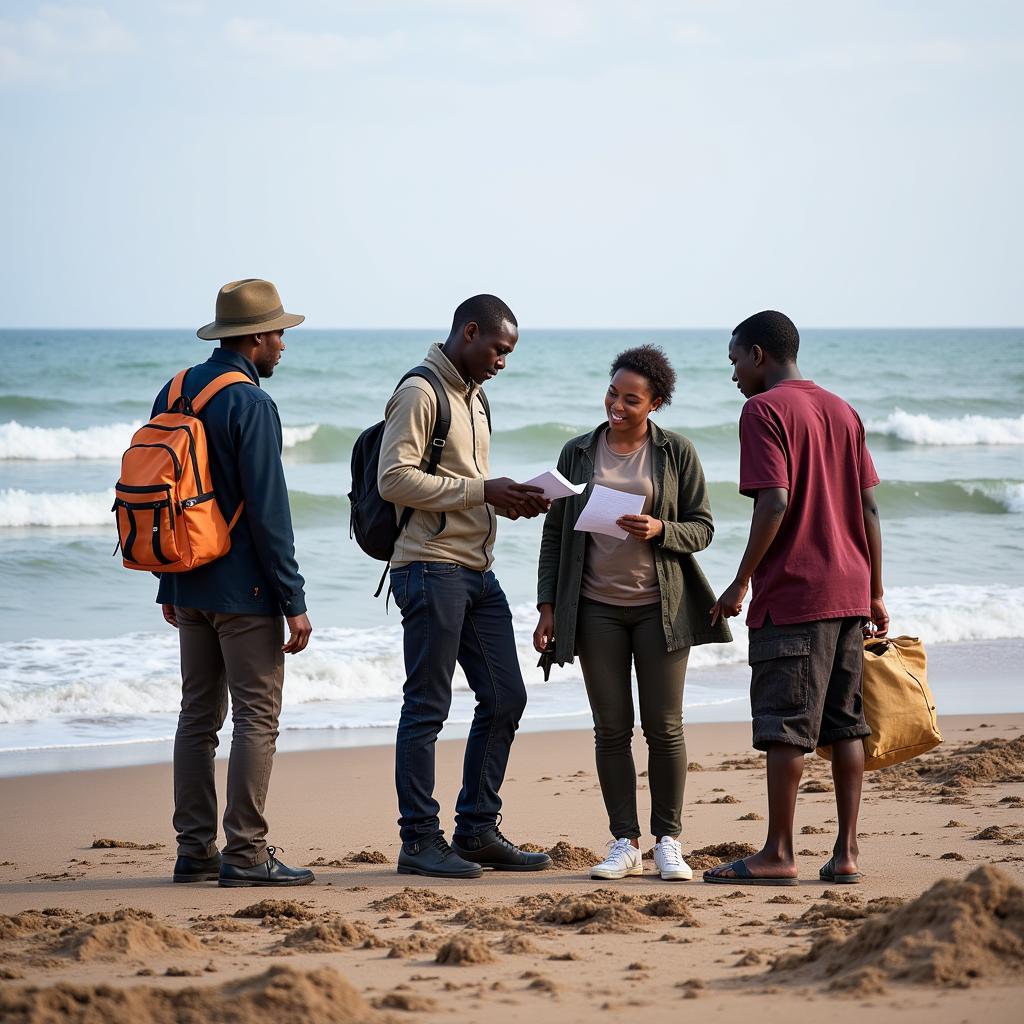 African Climate Change Consultancy Team in the Field