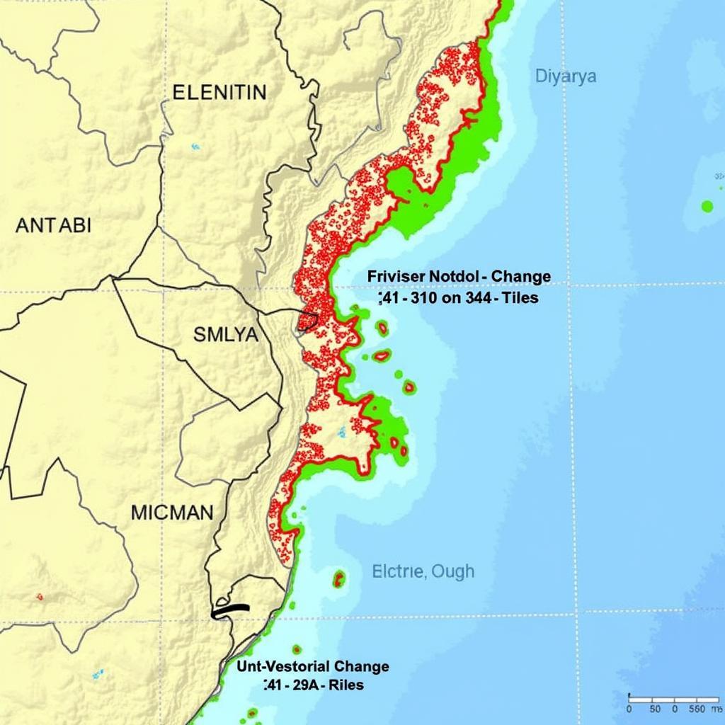 Analyzing Coastal Erosion Patterns Using the Shapefile