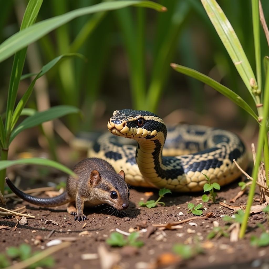 African Cobra Hunting