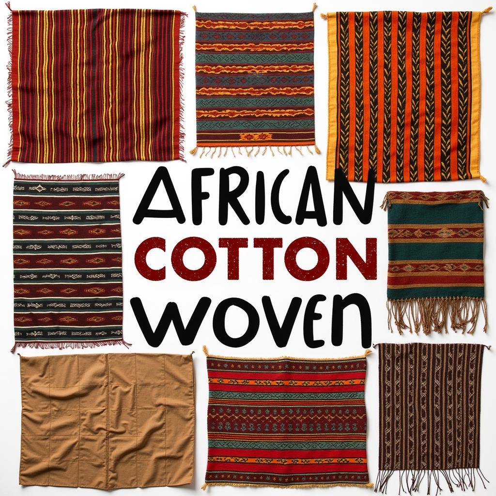 Diversity of African Cotton Woven Textiles