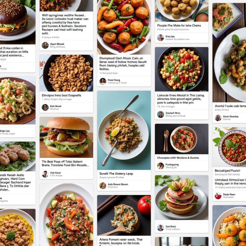 Examples of African Cuisine Pinterest Boards