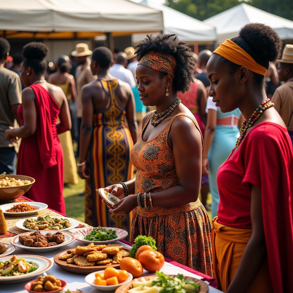 African Cultural Event in Bangalore