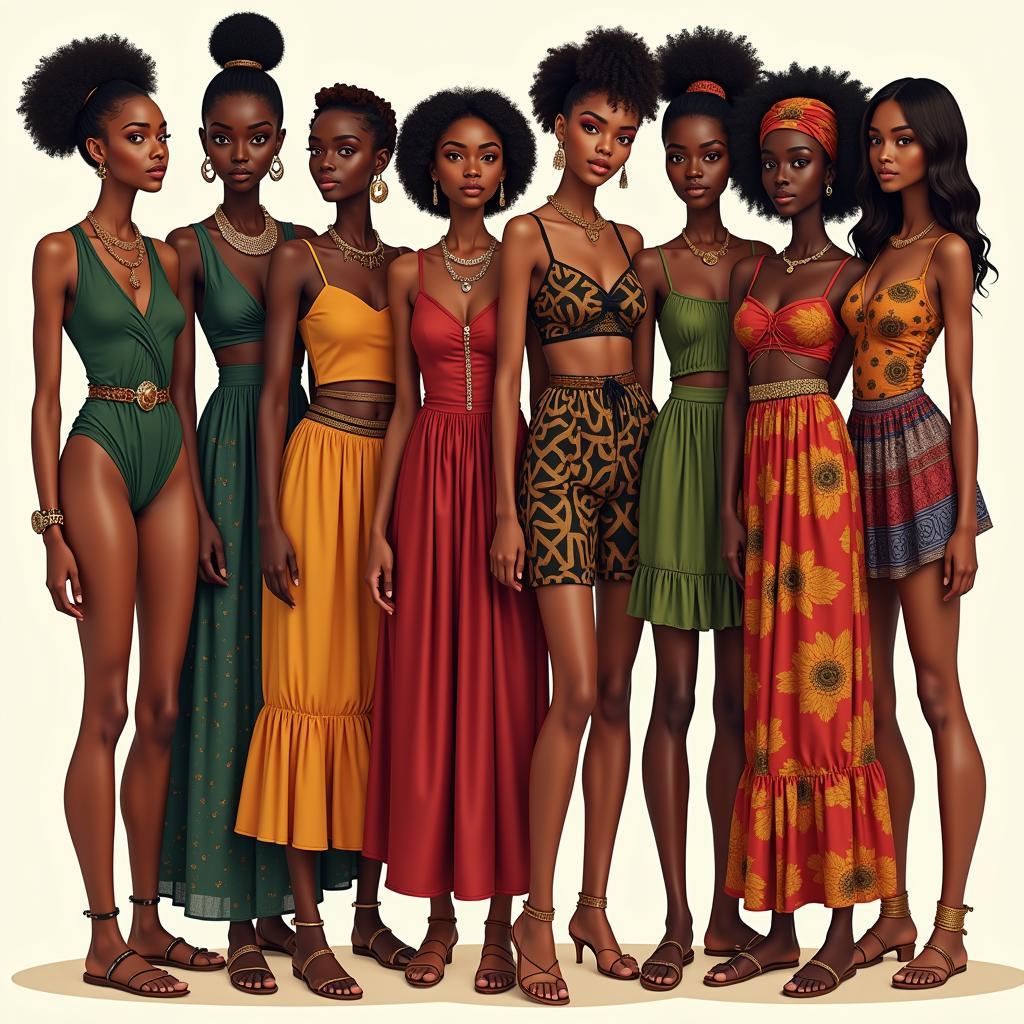 Diverse Body Image Perceptions in African Culture