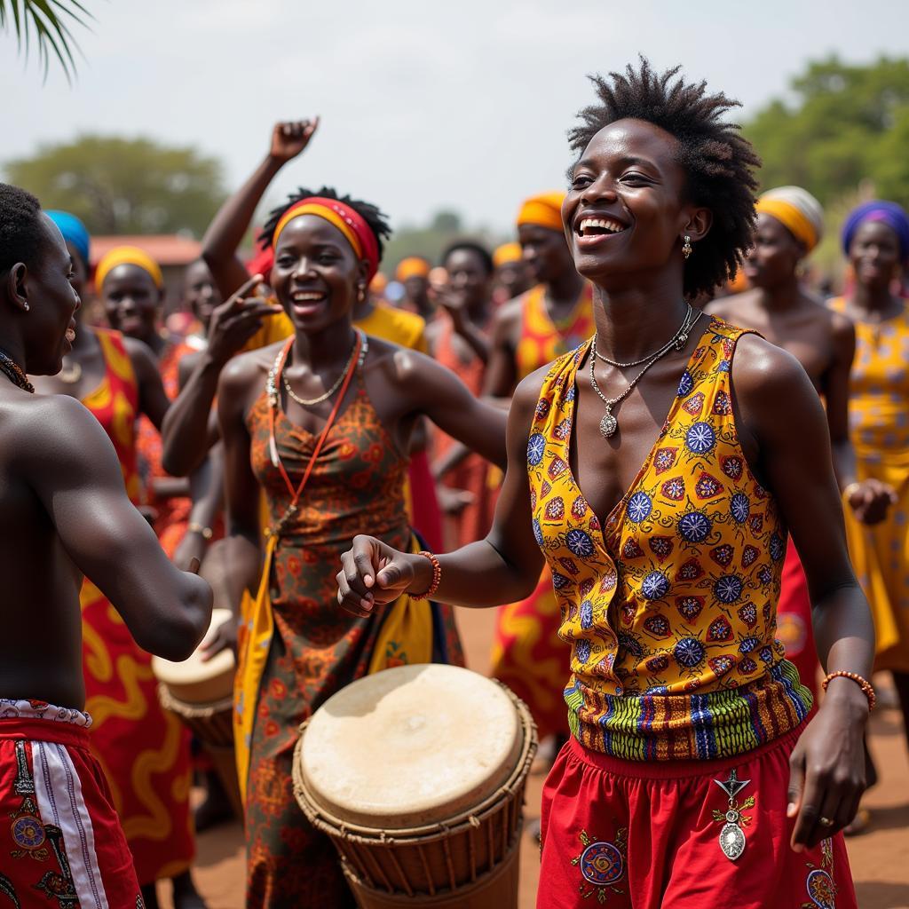 African Dance Music Instrumental Celebration