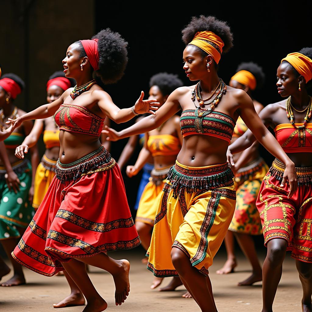 Energetic African Dance Performance