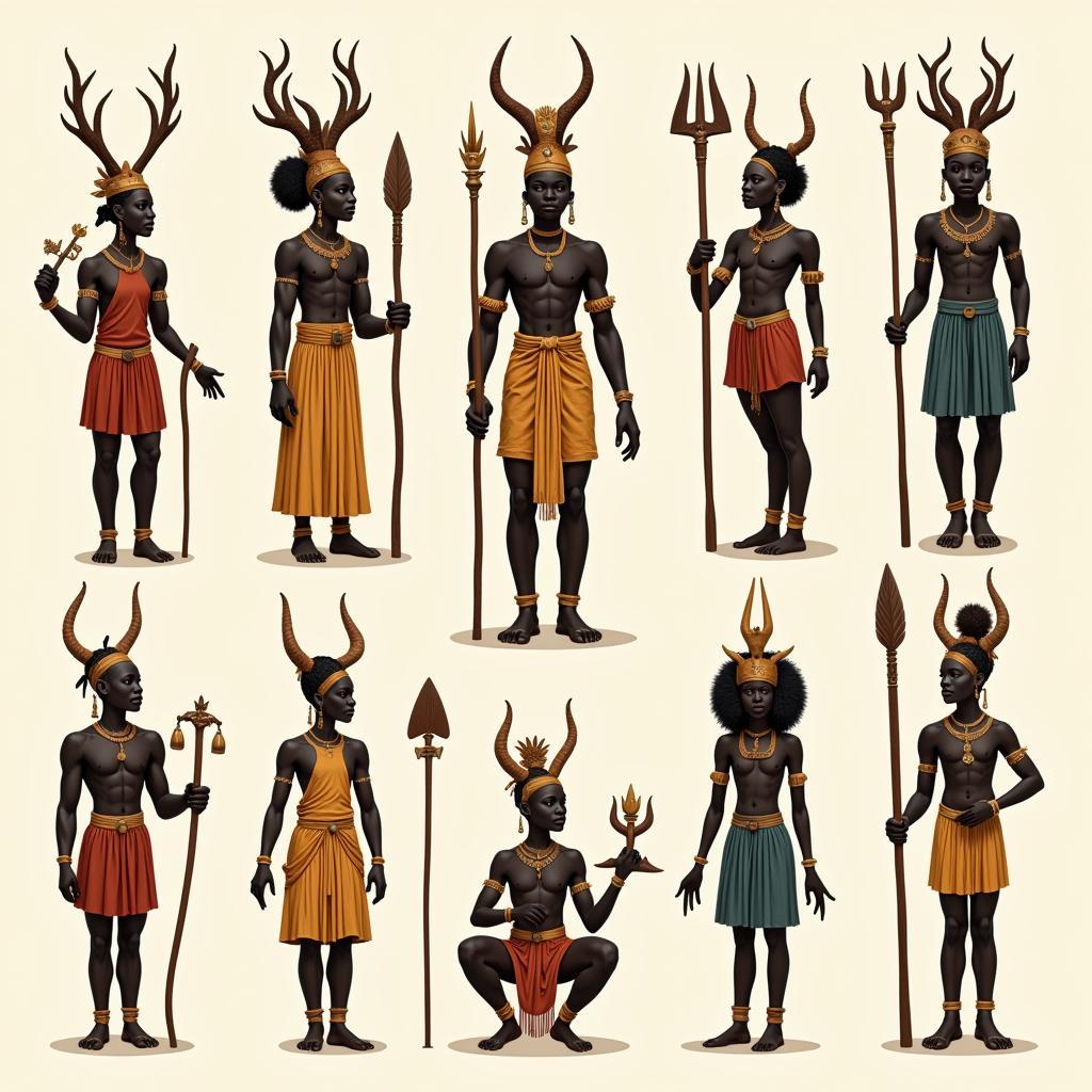 African Deities: Symbolic Representations