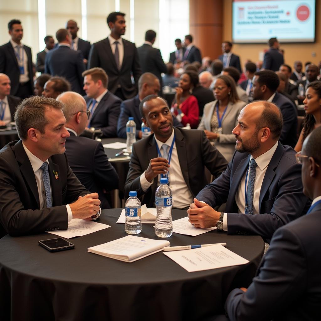 Delegates at the African Development Bank Annual Meeting