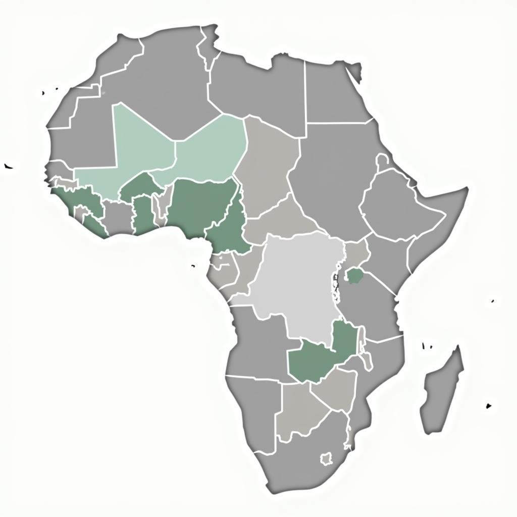 Map of African Development Bank Member Countries