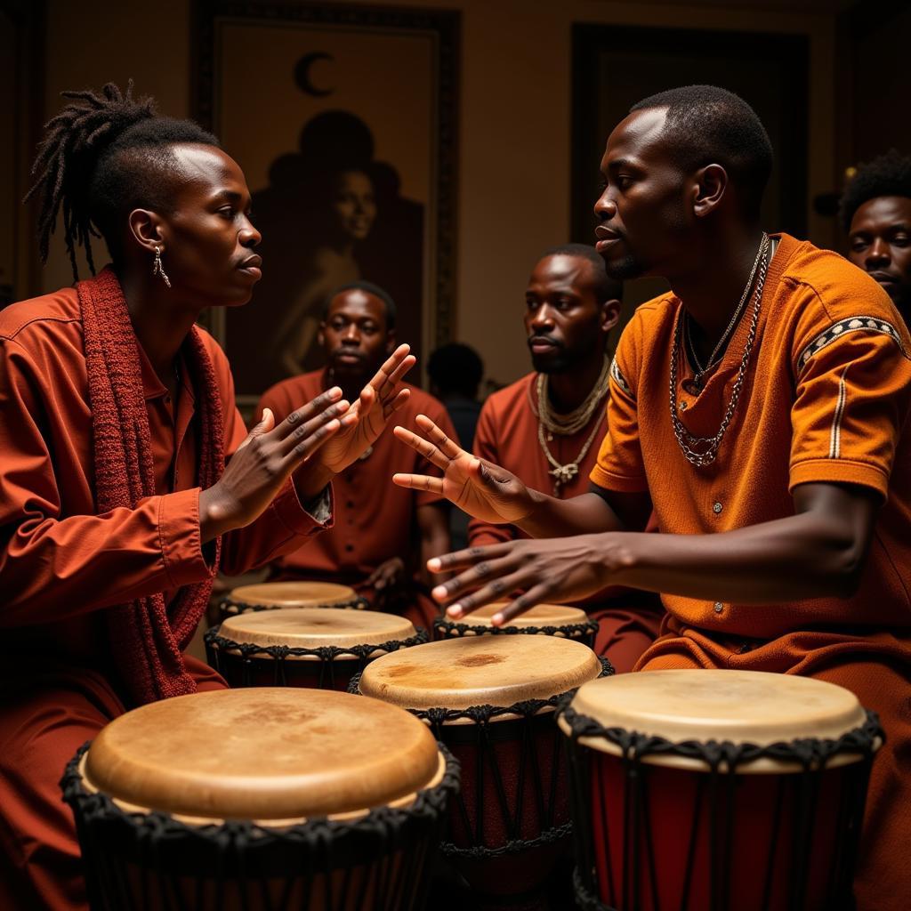 African Drummers Performance