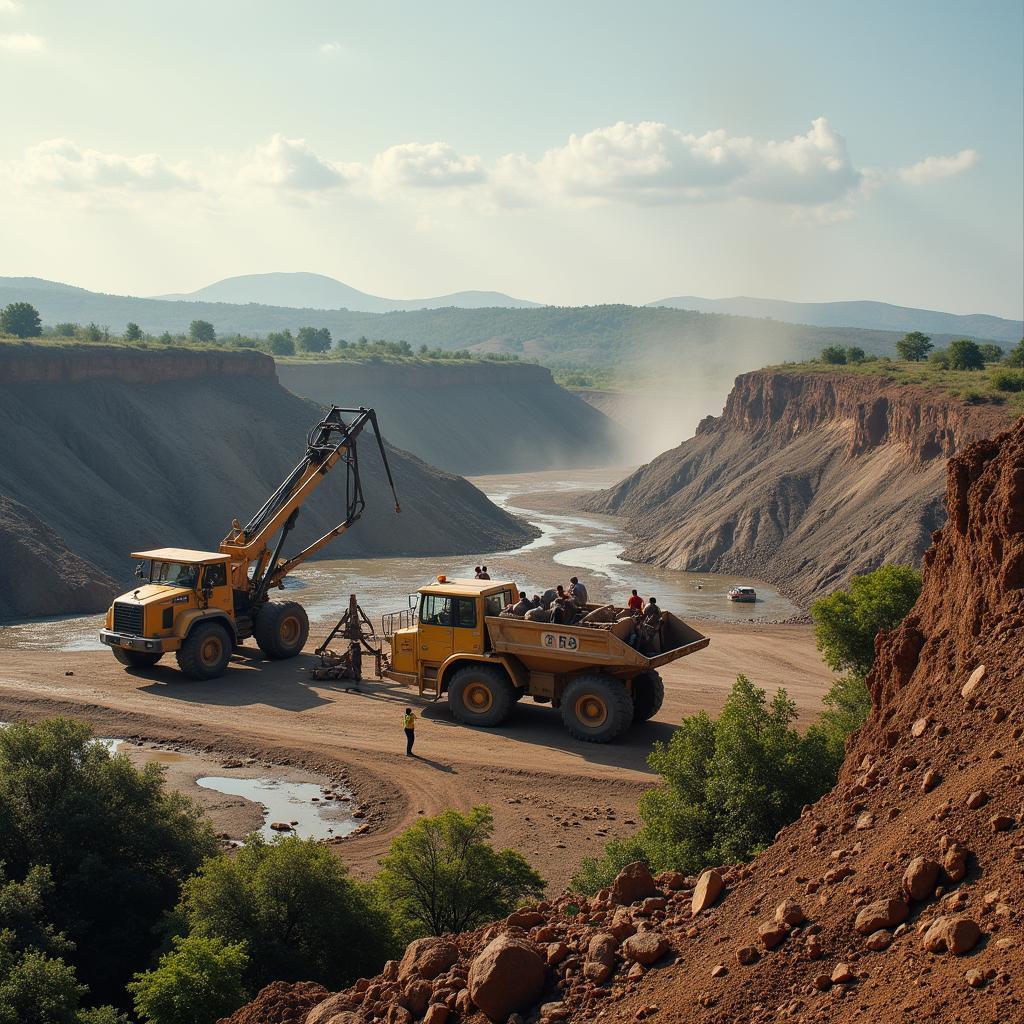 African Eagle Resources Mining Operations