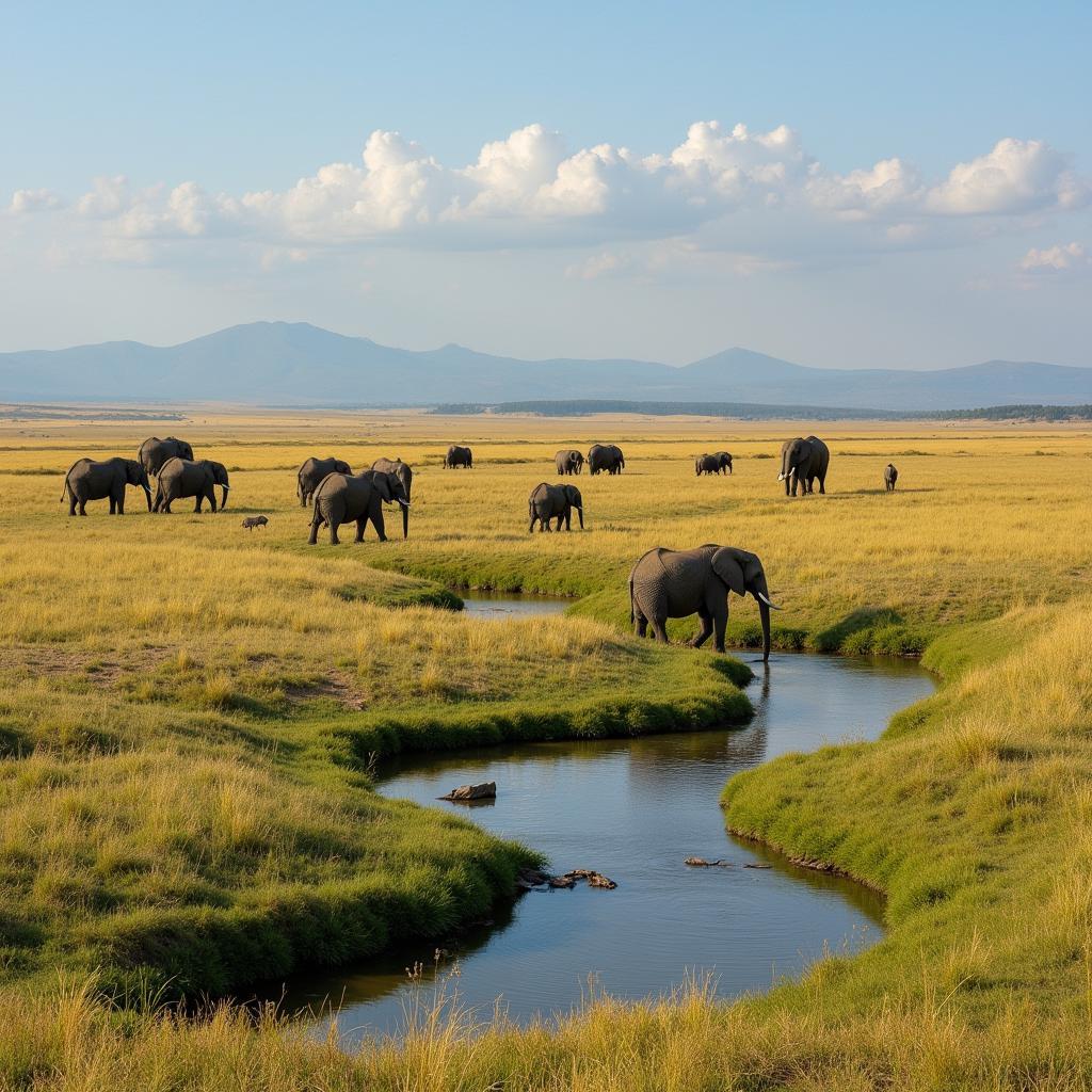 African Elephant Impact on Ecosystem